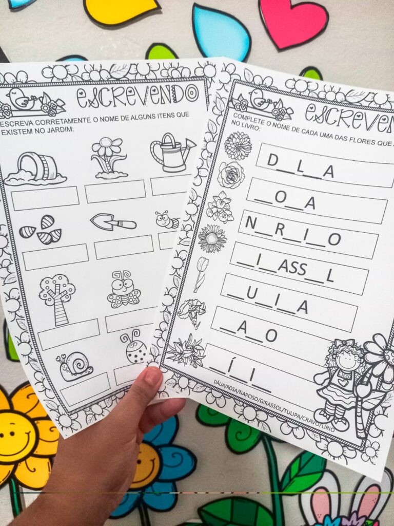 Kit primavera – Professora Nayarah