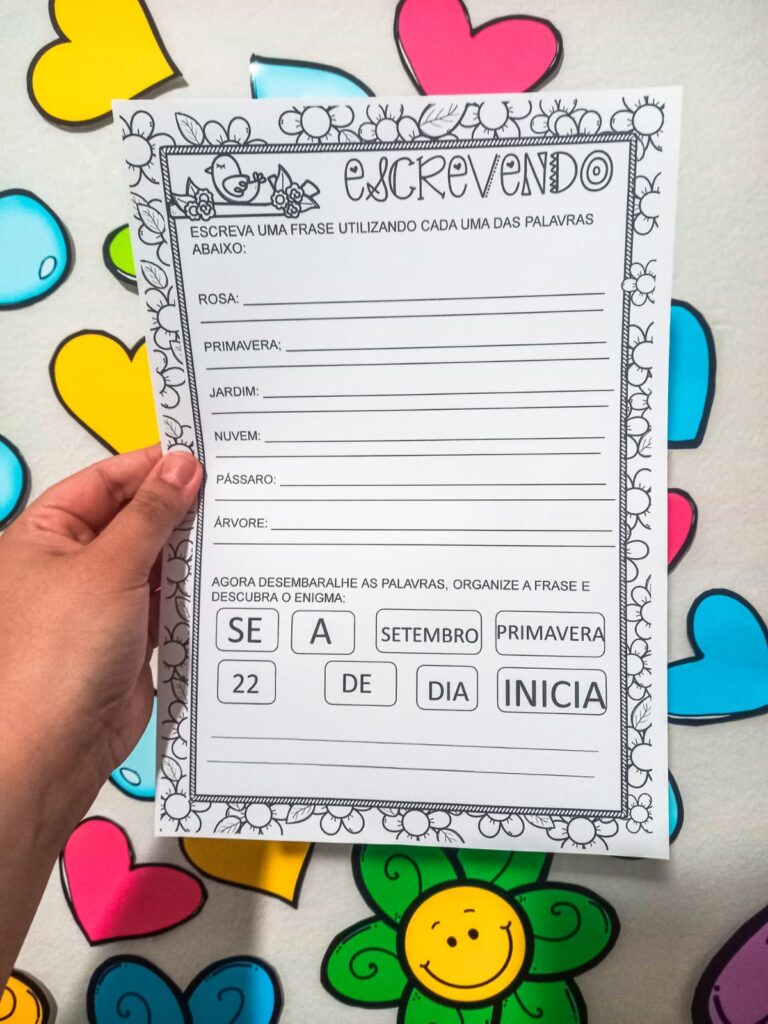 Kit primavera – Professora Nayarah