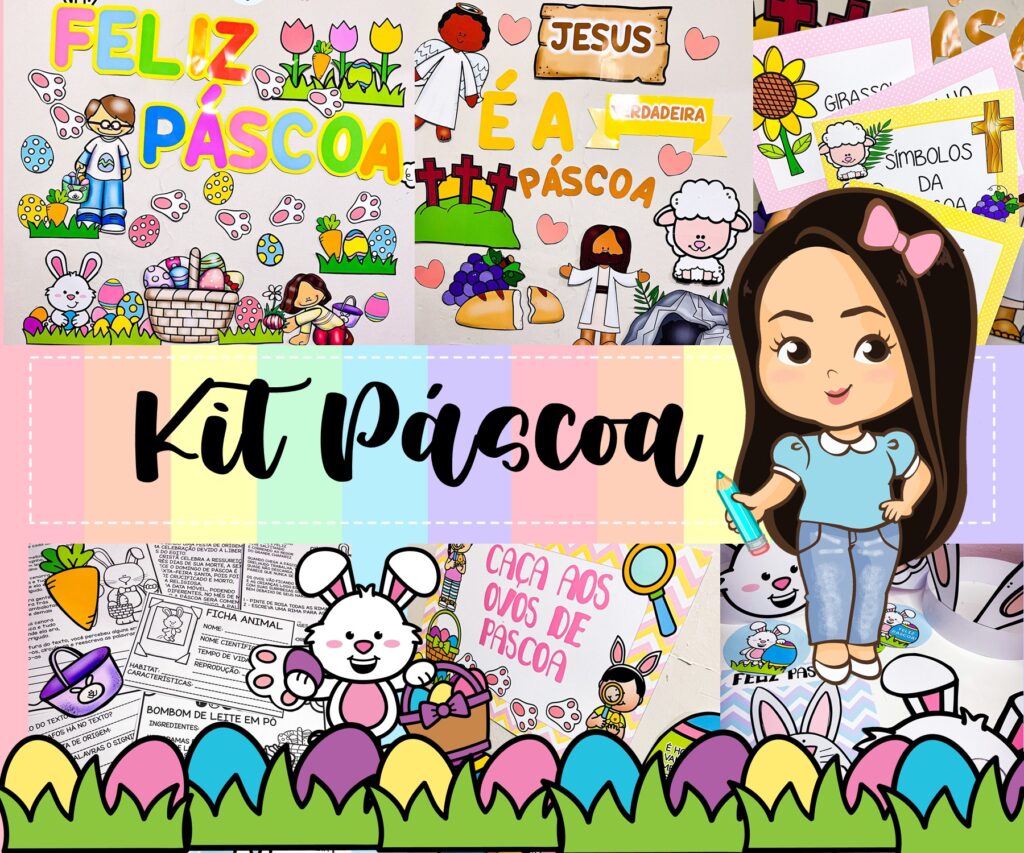 Kit páscoa 2023 – Professora Nayarah