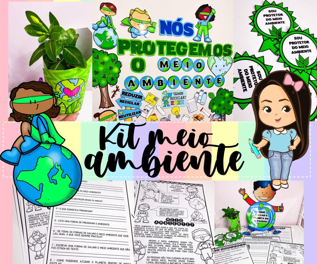 Kit meio ambiente – 2023 – Professora Nayarah