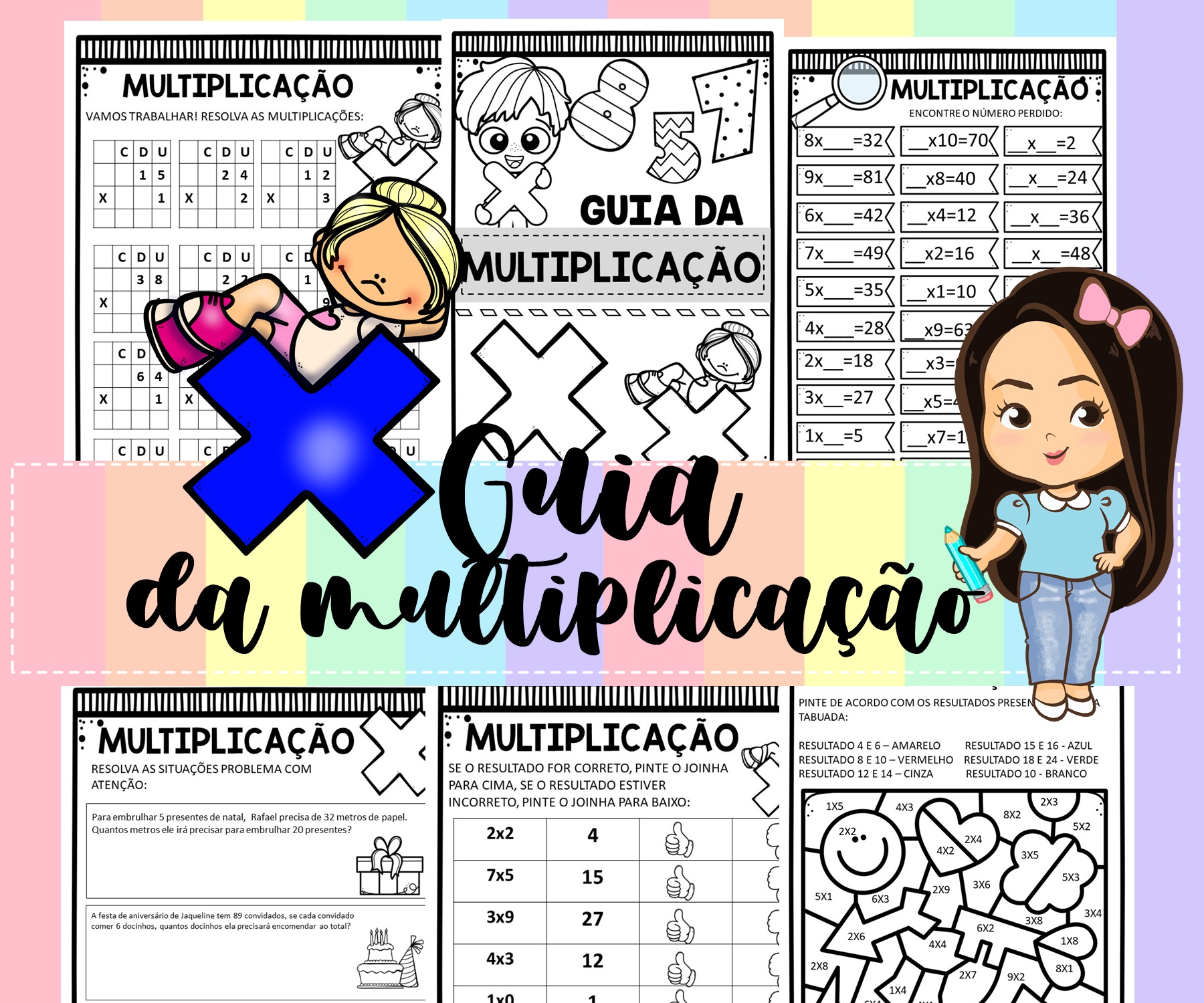 Multiplicação 3º ano