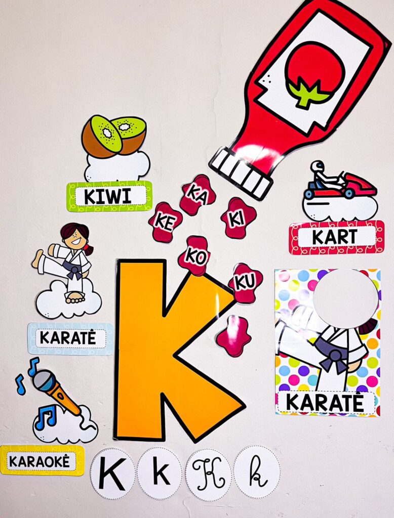 Kit Letras Kit letras – letra K – Professora Nayarah
