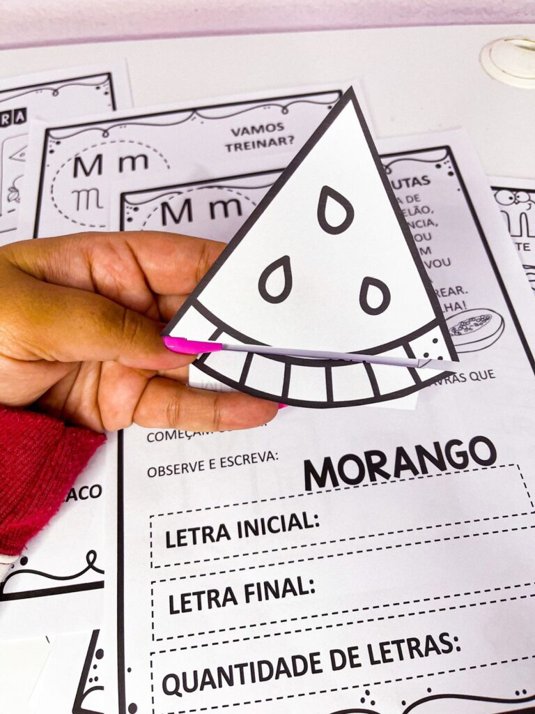 Kit letra M – Professora Nayarah