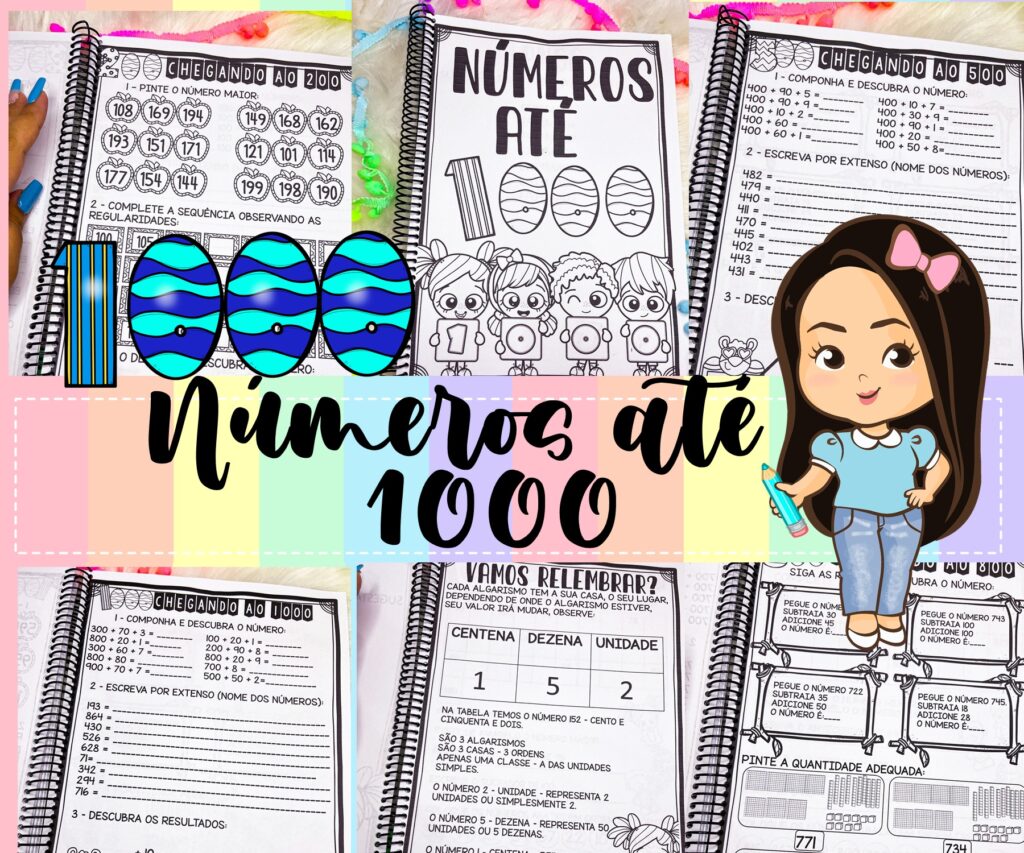 Apostila Números Até 1000 Professora Nayarah 