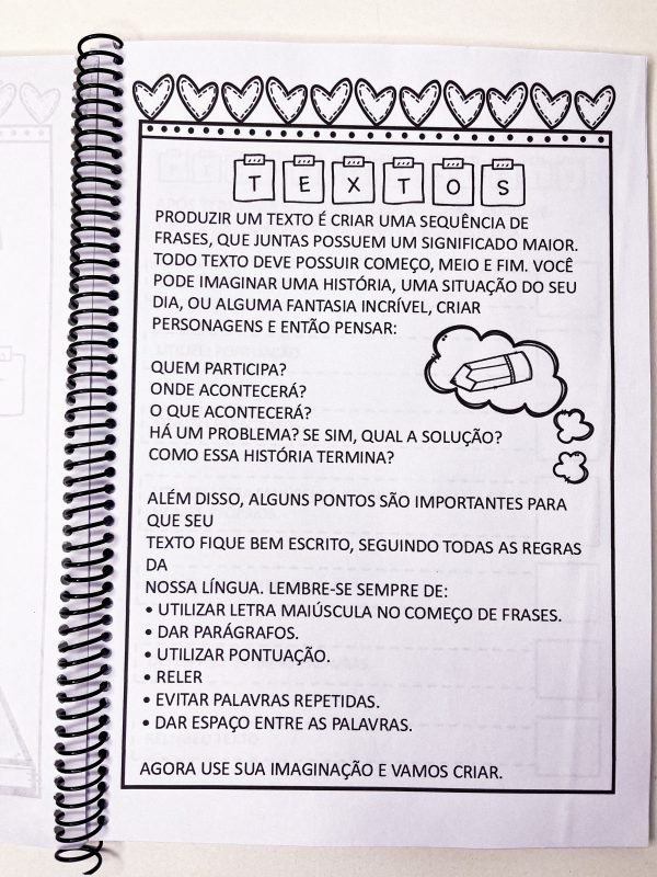 Apostila produção de pequenos textos. - Image 3