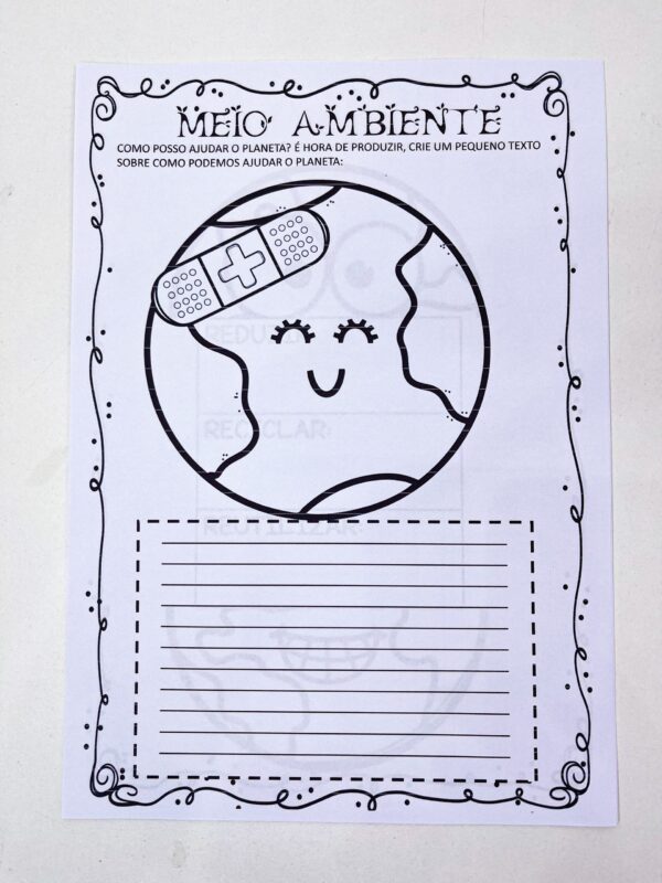 Sequência de atividades MEIO AMBIENTE - Imagem 5