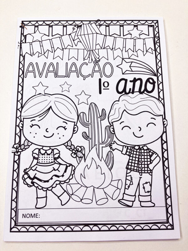 Avaliação 1º ano - 2º bimestre 2025