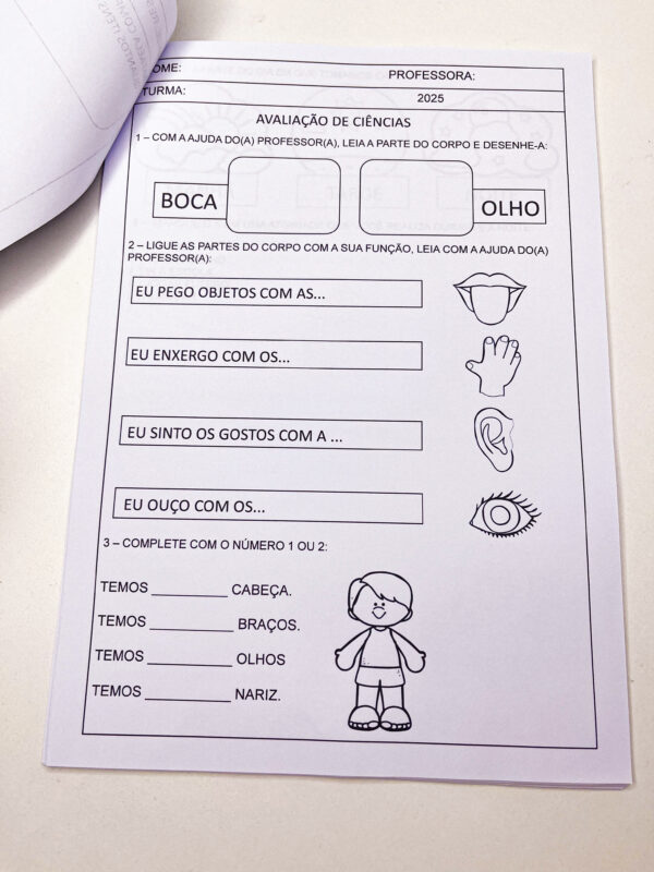 Avaliação 1º ano - 2º bimestre 2025 - Imagem 8