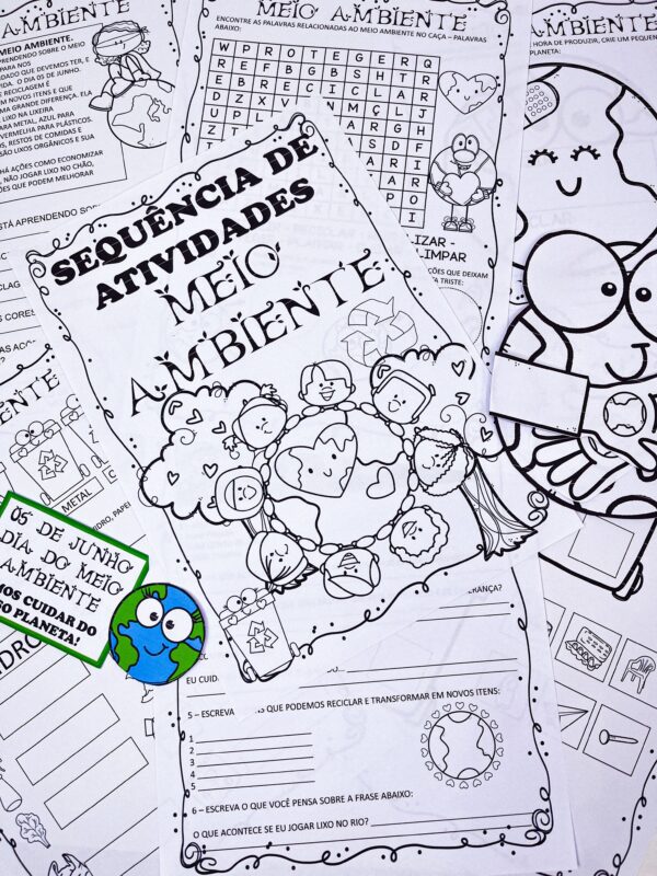 Sequência de atividades MEIO AMBIENTE