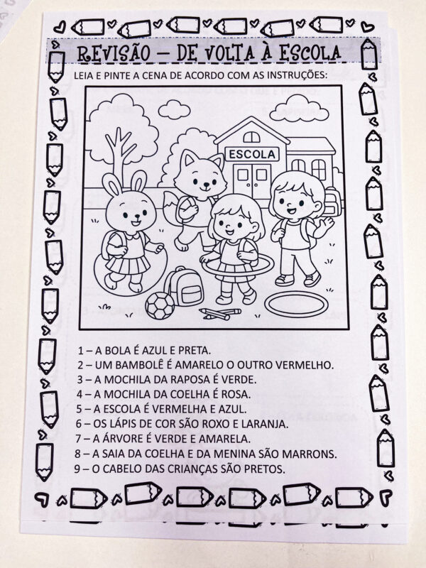 Kit volta às aulas - bem-vindos de volta 2025. - Imagem 7
