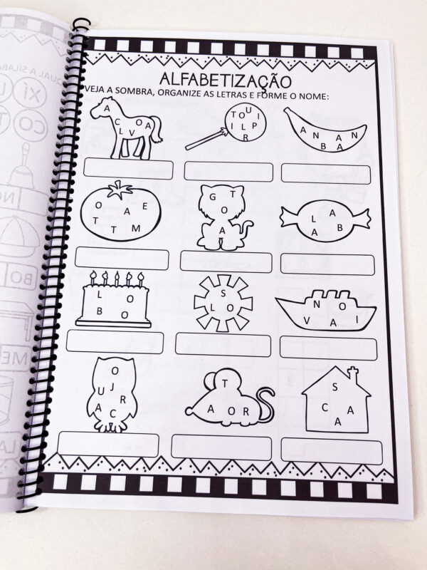 Apostila De Alfabetização V.6 – Parte 4 – SILÁBICOS ALFABÉTICOS - Imagem 4