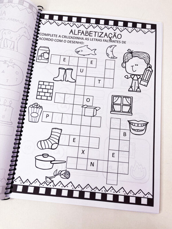 Apostila De Alfabetização V.6 – Parte 4 – SILÁBICOS ALFABÉTICOS - Imagem 5