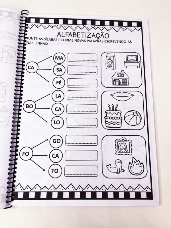 Apostila De Alfabetização V.6 – Parte 4 – SILÁBICOS ALFABÉTICOS - Imagem 6
