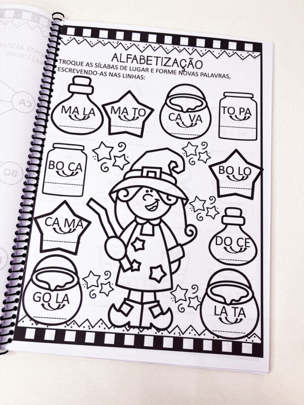 Apostila De Alfabetização V.6 – Parte 4 – SILÁBICOS ALFABÉTICOS - Imagem 7