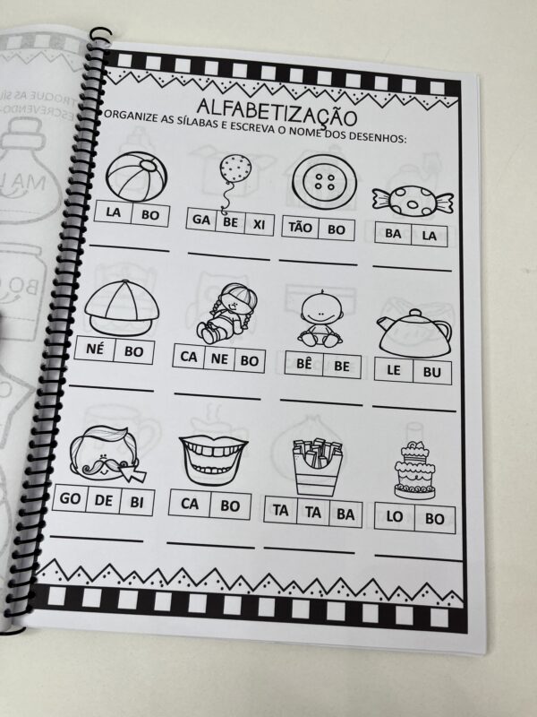 Apostila De Alfabetização V.6 – Parte 4 – SILÁBICOS ALFABÉTICOS - Imagem 9