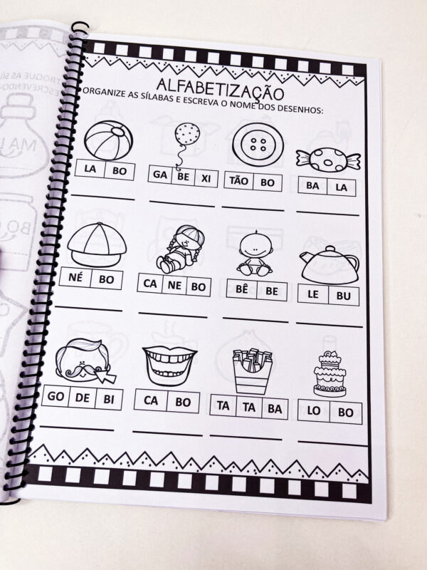 Apostila De Alfabetização V.6 – Parte 4 – SILÁBICOS ALFABÉTICOS - Imagem 8