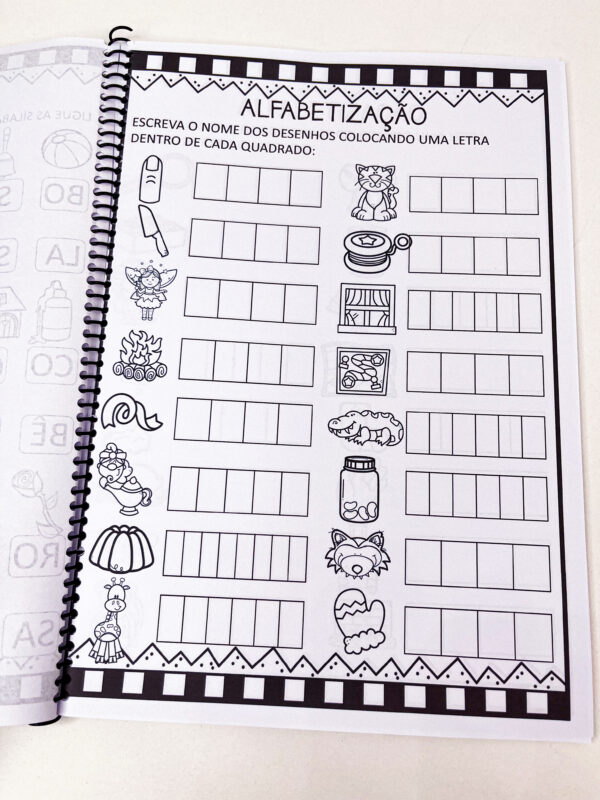 Apostila De Alfabetização V.6 – Parte 4 – SILÁBICOS ALFABÉTICOS - Imagem 10