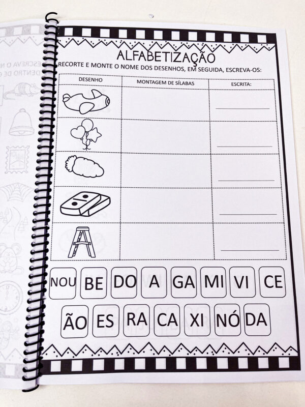 Apostila De Alfabetização V.6 – Parte 4 – SILÁBICOS ALFABÉTICOS - Imagem 11