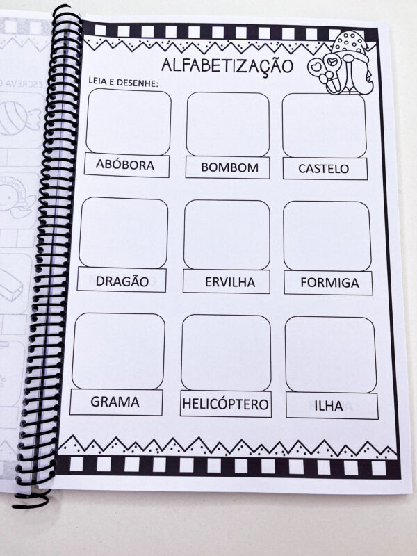 Apostila De Alfabetização V.6 – Parte 5 – ALFABÉTICOS - Imagem 4