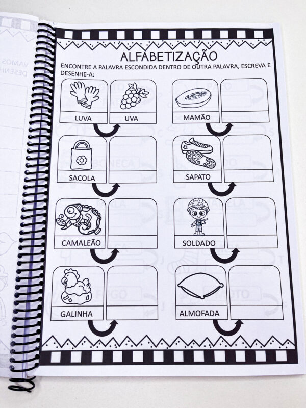 Apostila De Alfabetização V.6 – Parte 5 – ALFABÉTICOS - Imagem 6