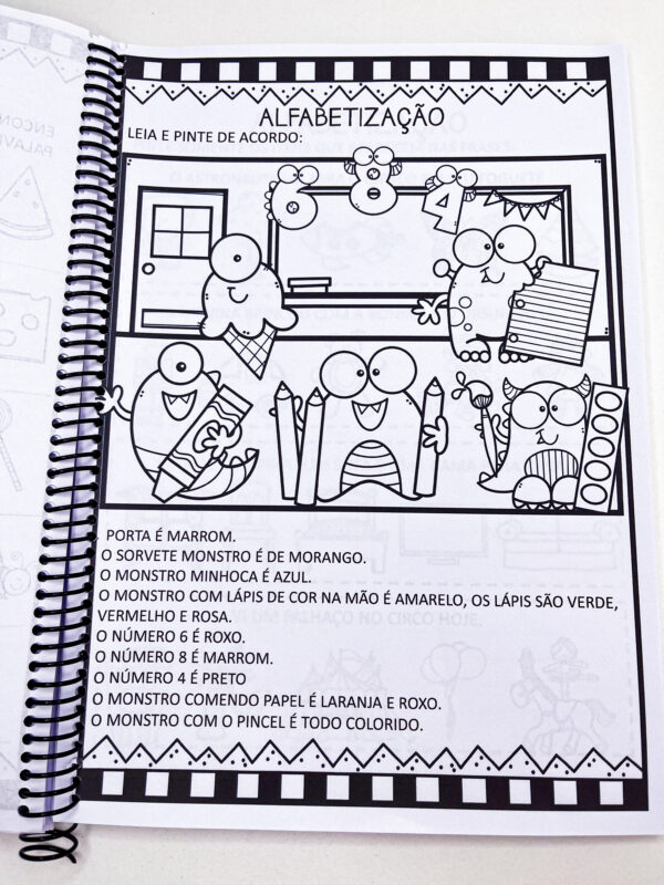 Apostila De Alfabetização V.6 – Parte 5 – ALFABÉTICOS - Imagem 12