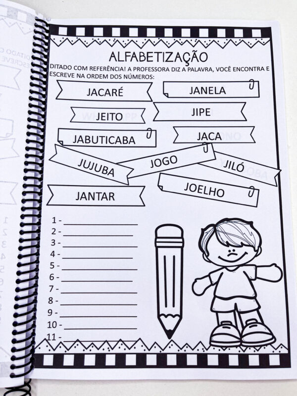 Apostila De Alfabetização V.6 – Parte 5 – ALFABÉTICOS - Imagem 18
