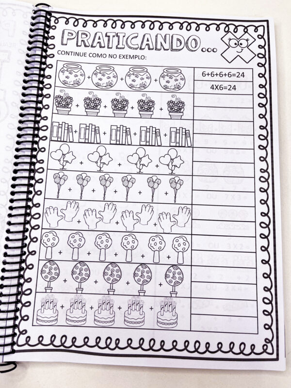 Apostila iniciando multiplicação. - Imagem 9