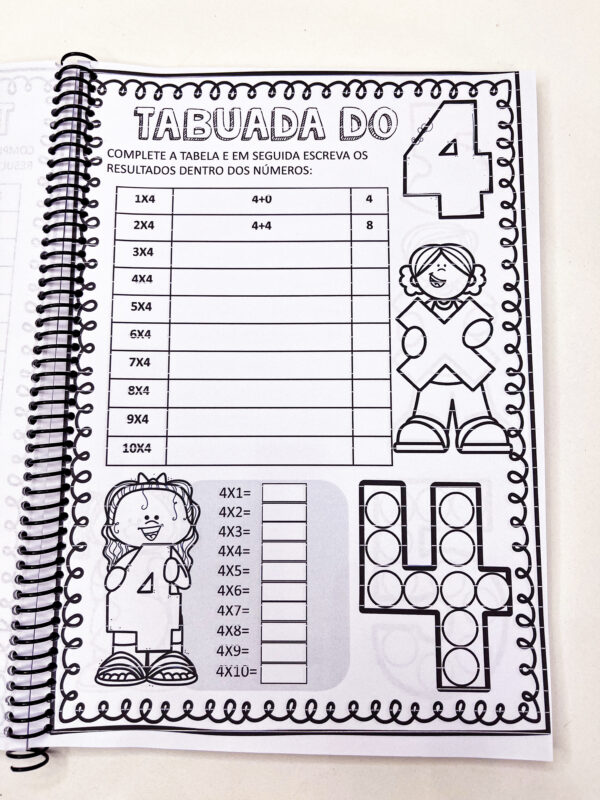 Apostila iniciando multiplicação. - Imagem 12