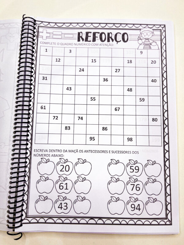 Apostila reforço matemática 1º e 2º anos - volume 1 - Imagem 3
