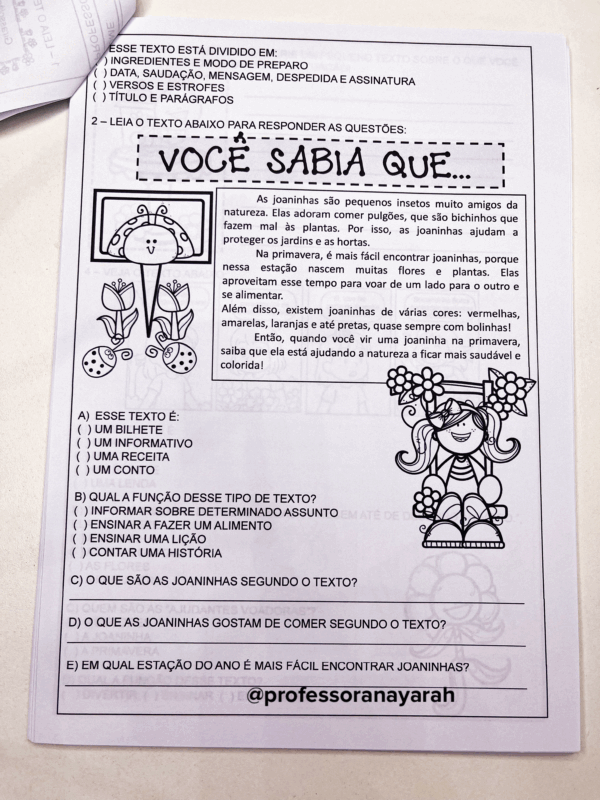 Avaliação 3º ano - 3º bimestre - 2025 - Imagem 3