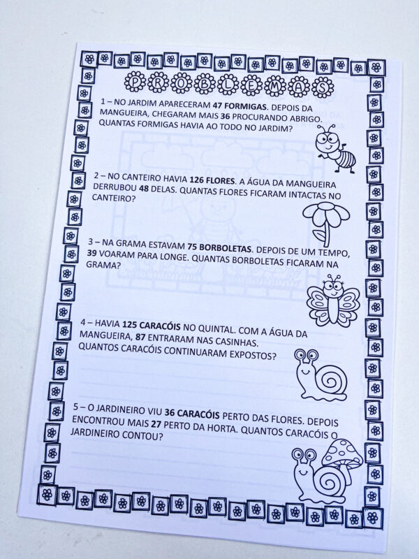 Sequência de atividades primavera - A chuvarada. - Imagem 6