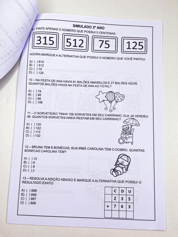 Simulado SAEB 2º ano - 2025 - Imagem 5