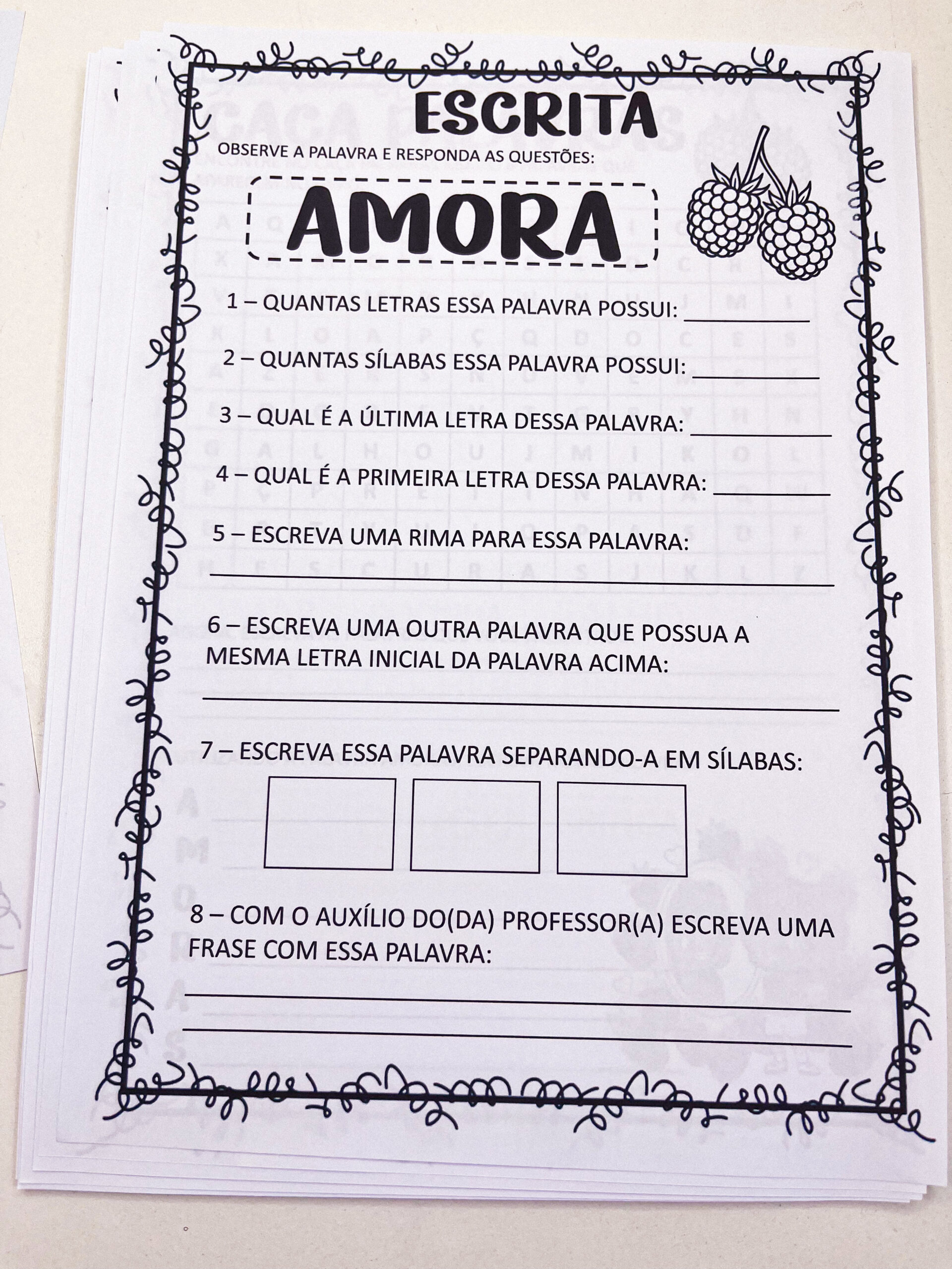Sequência de atividades livro AMORAS - Imagem 4