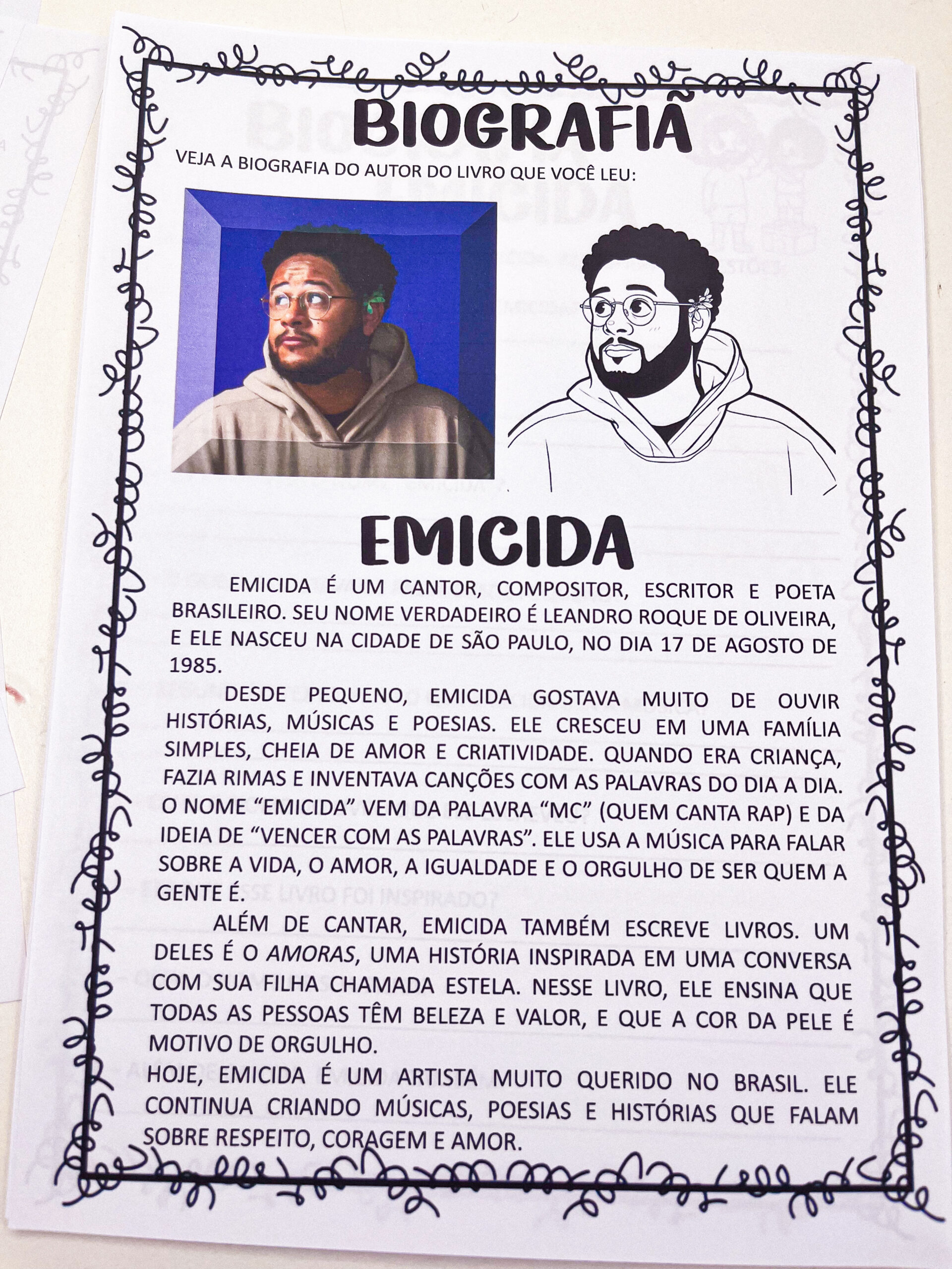 Sequência de atividades livro AMORAS - Imagem 8