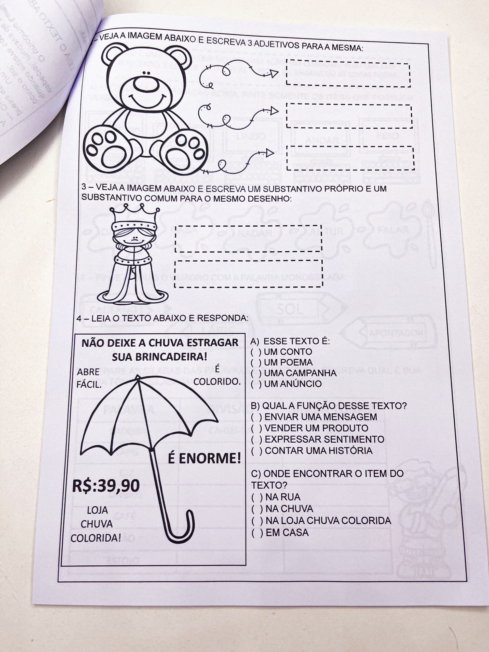 Avaliação final 3º ano - 2025 - Imagem 7