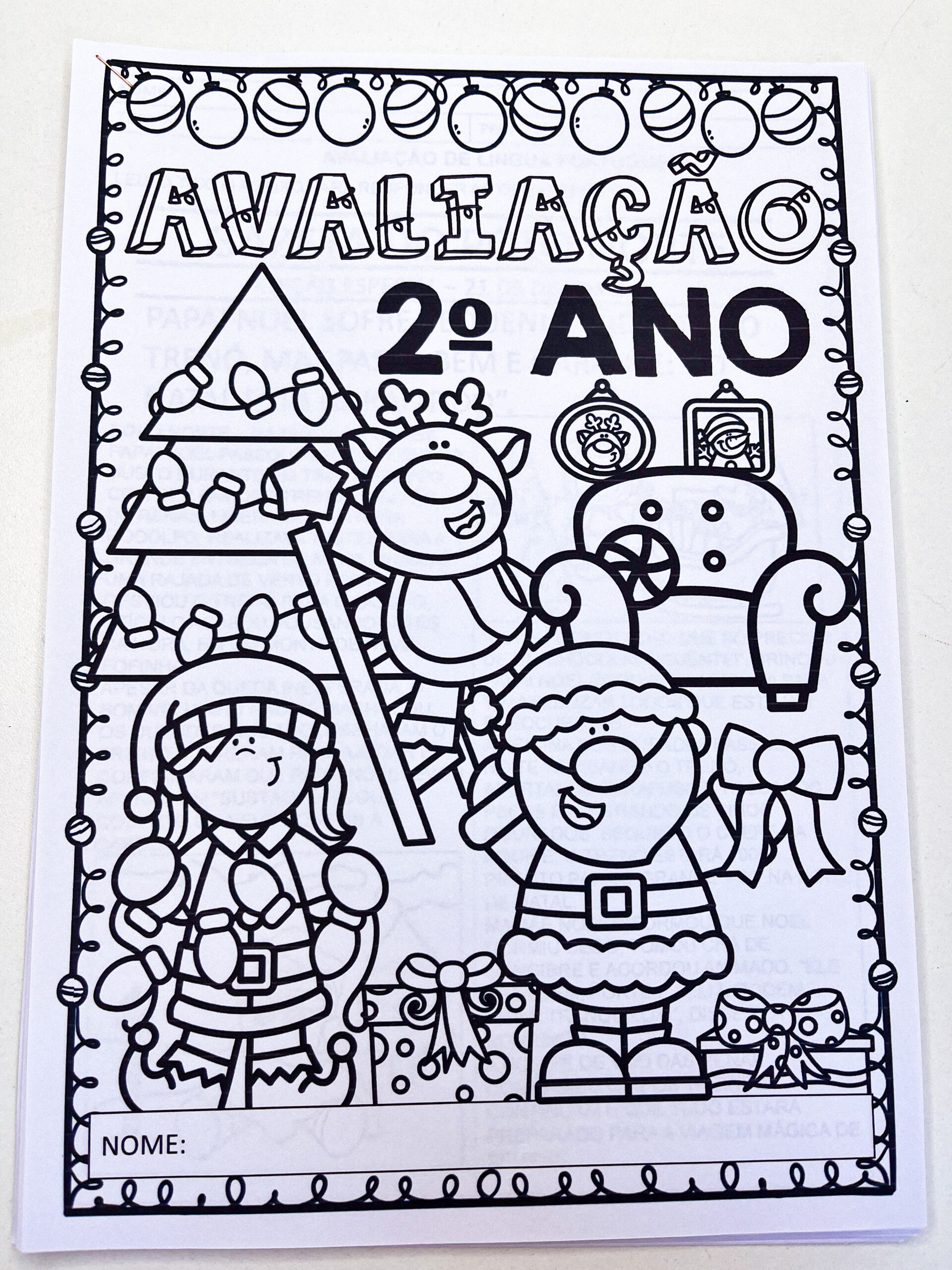 Avaliação Final 2º ano - 2025