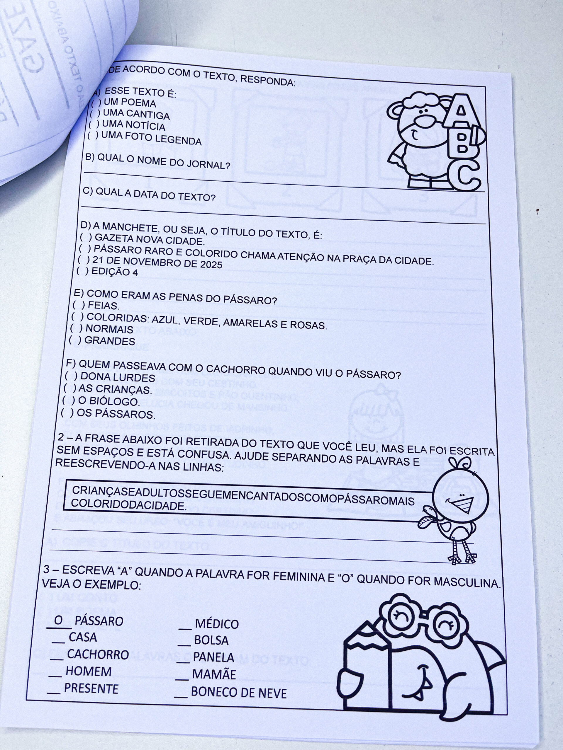 Avaliação Final 2º ano - 2025 - Imagem 9