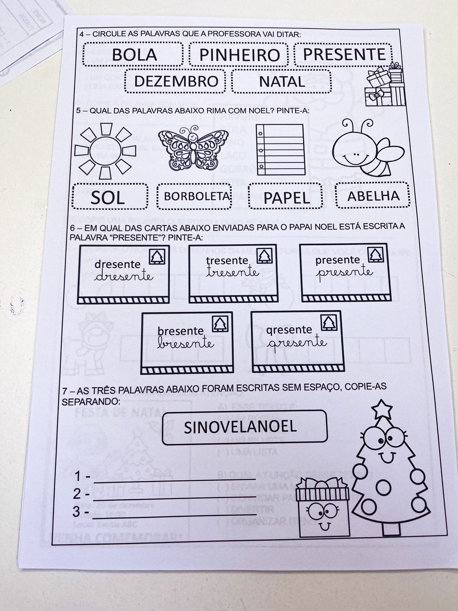 Avaliação Final 1º Ano – 2025 - Imagem 4