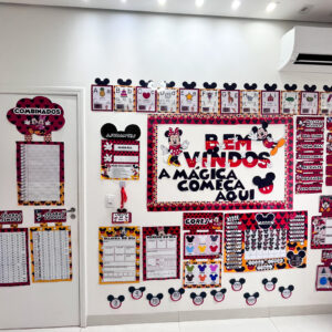 Kit sala de aula completo - MICKEY E MINNIE
