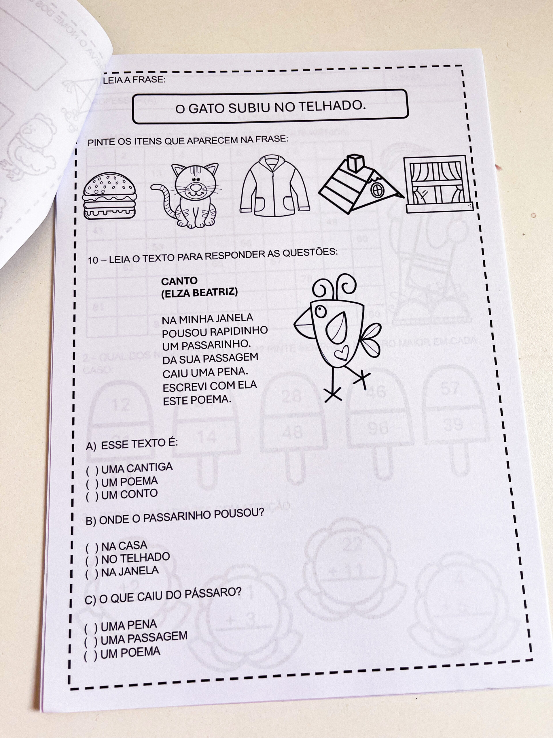 Avaliação diagnóstica 2º ano - 2026 - Imagem 3