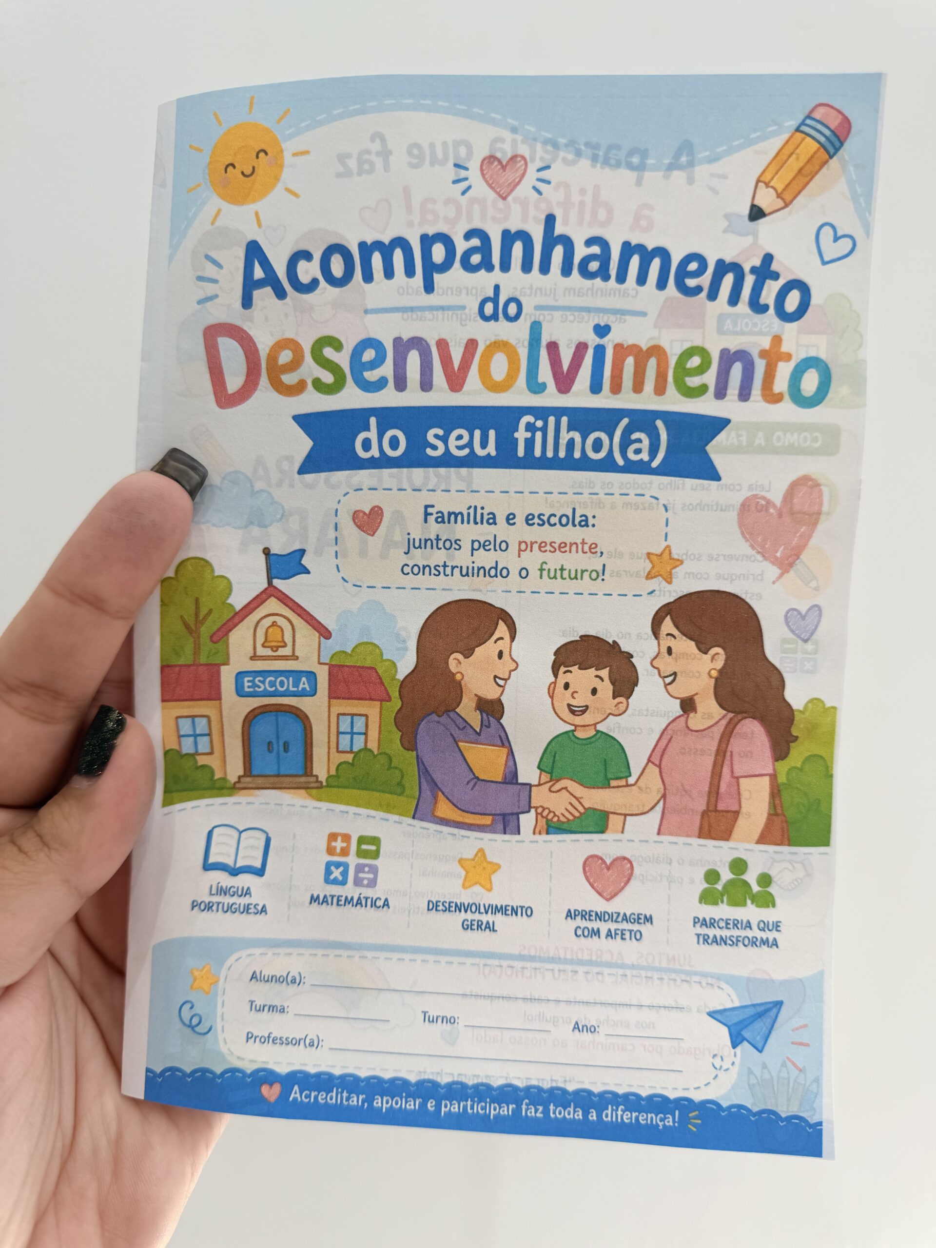 Mini Kit Reunião de Pais 2026.