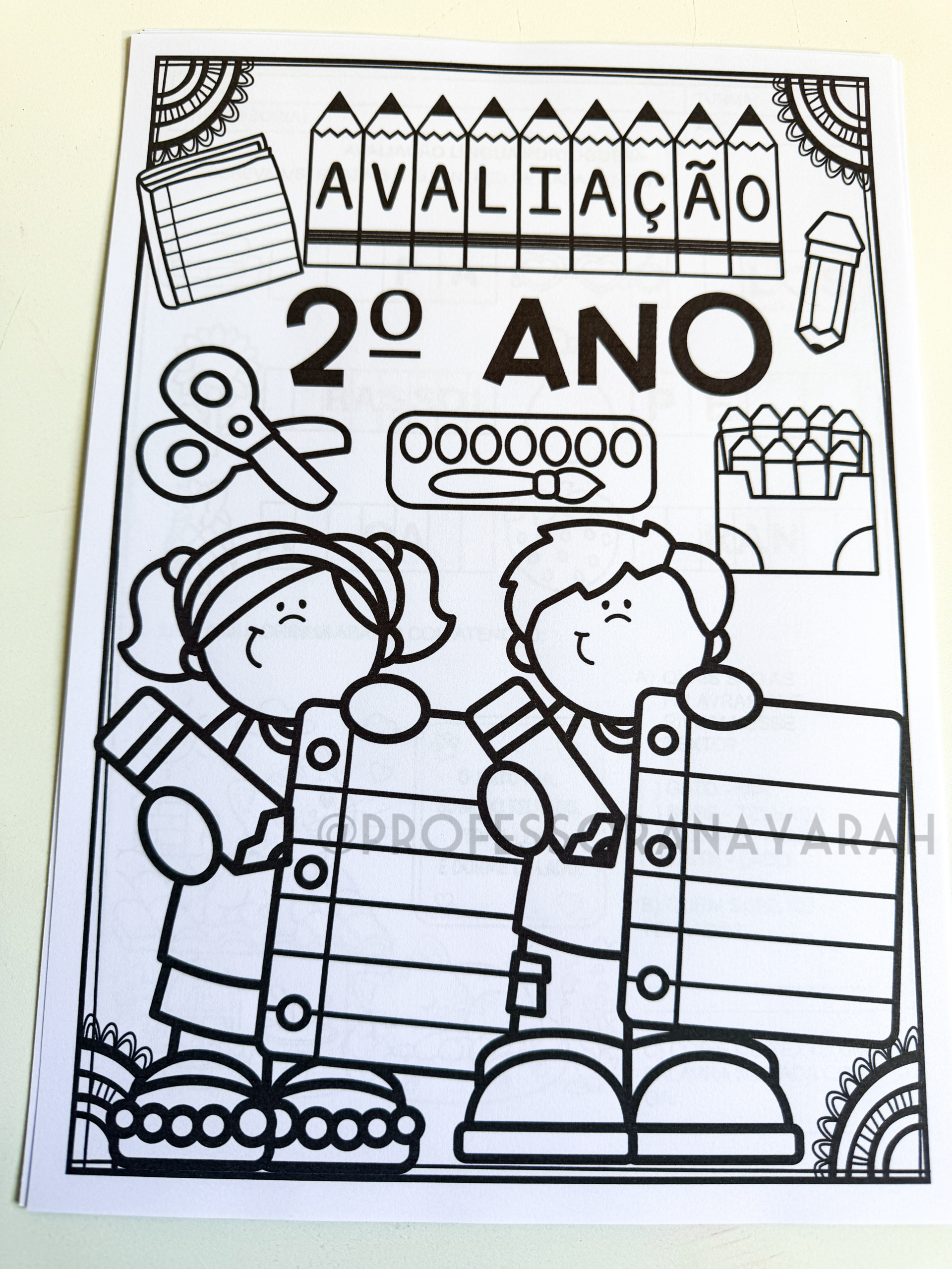 Avaliação 2º ano - 2º bimestre 2026. - Imagem 7