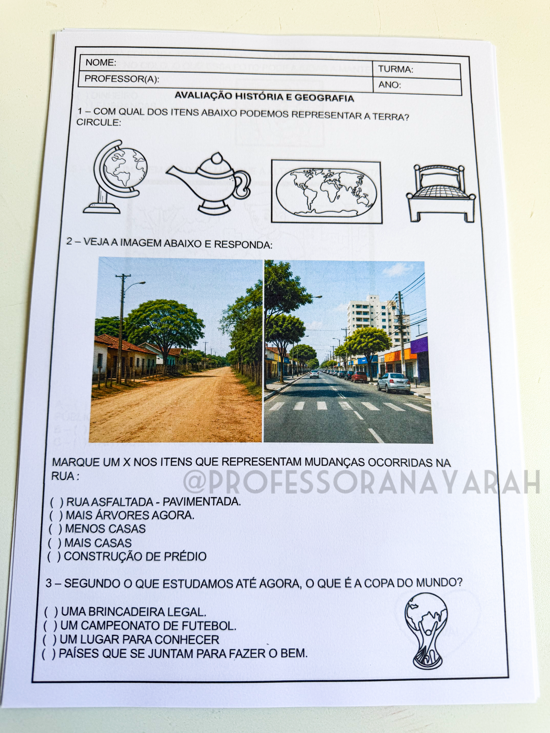 Avaliação 2º ano - 2º bimestre 2026. - Imagem 5