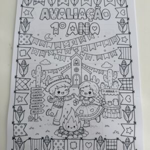 Avaliação 1º ano - 2º bimestre 2026.