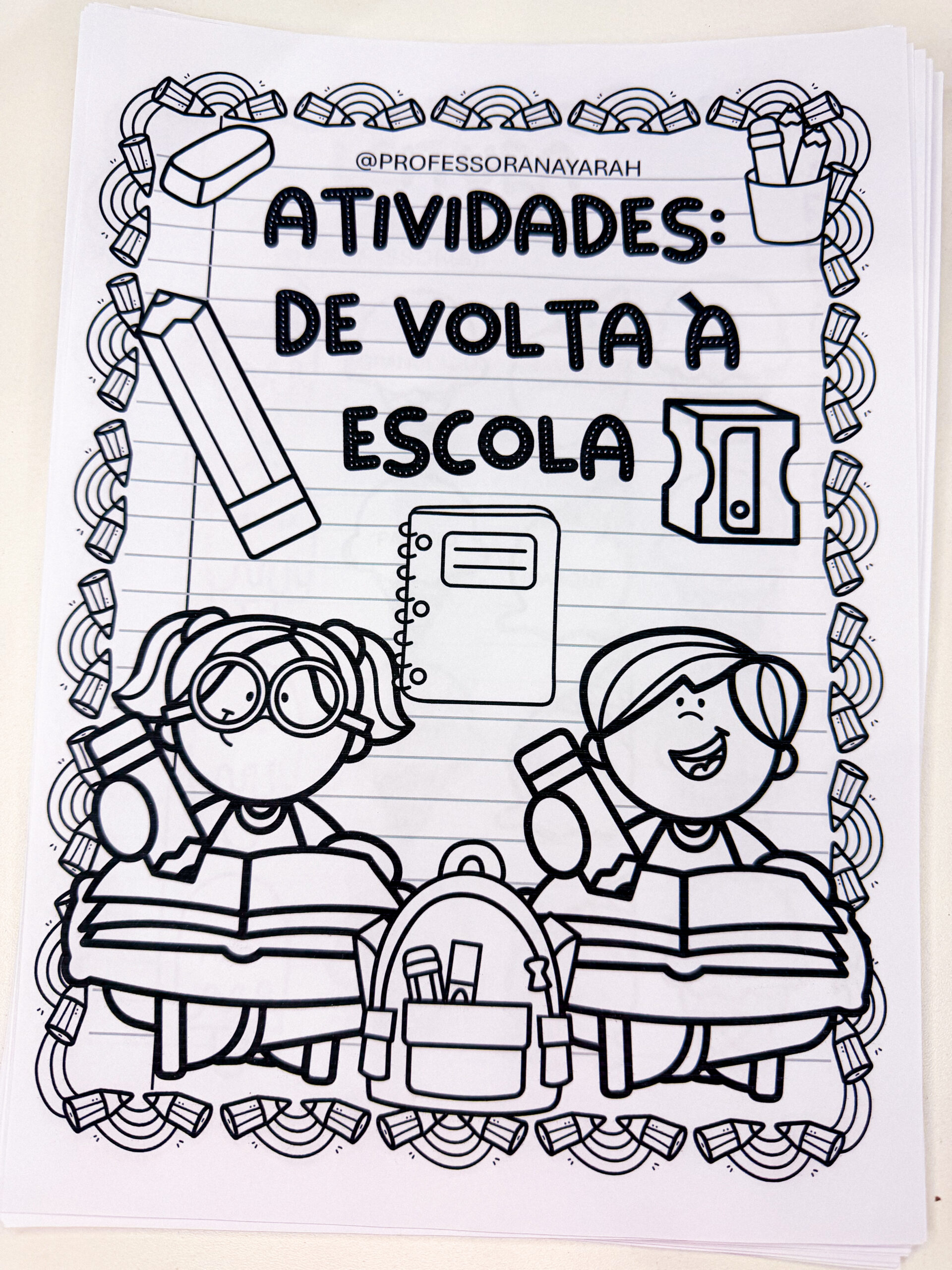 Kit volta às aulas - Esfrie a cabeça